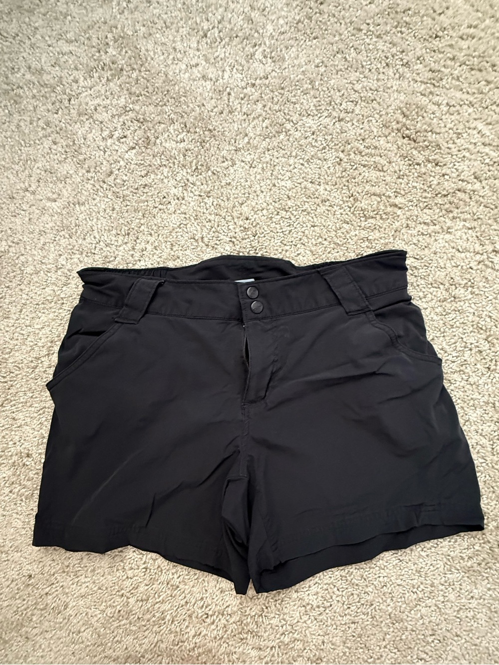 Women’s Columbia Black Hiking/Fishing Shorts